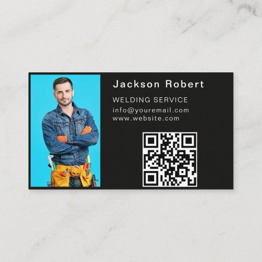 Soudage Carte de visite de soudure de fabrication  (Dos)