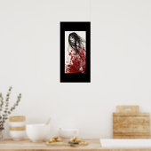 Soudain : Un Poster Abstrait Manga (GRAND) (Cuisine)