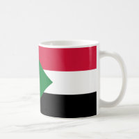 Soudan Drapeau en céramique café Mug