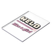 Souder comme une fille — Cahier (Côté gauche)