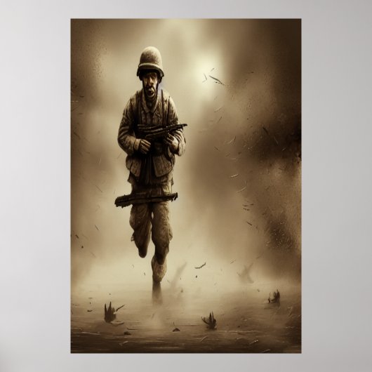 Souder en cours | AI Art Poster (Devant)
