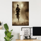 Souder en cours | AI Art Poster (Bureau à domicile)