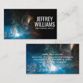 Soudeur | Carte de visite Sparks (Devant / Derrière)