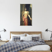 Soudja Sari Canvas Afdruk (Insitu (Slaapkamer))