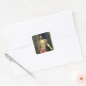 Soudja Sari Vierkante Sticker (Envelop)