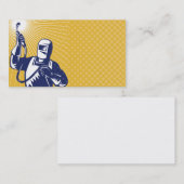 soudure de soudeuse au carte de visite de travail (Devant / Derrière)