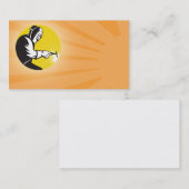 soudure de soudeuse au carte de visite de travail (Devant / Derrière)