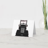 Soufflement par la carte de note de Peterbilt (Dos)