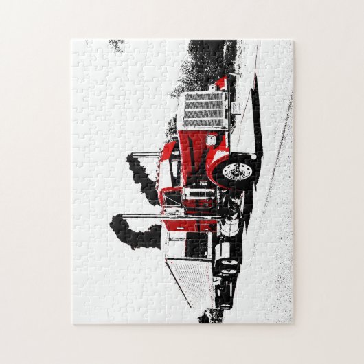 Soufflement par le puzzle de Peterbilt (Vertical)