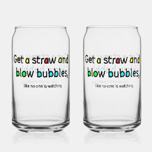 Soufflez des bulles en verre