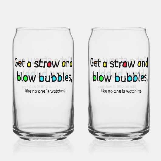 Soufflez des bulles en verre (Recto)
