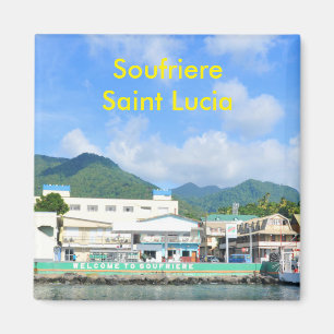 Soufriere Saint Lucia Magneet