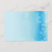 SOUHAIT BIEN CARTE :: ombre aquarelle bleu (Dos)