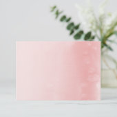 SOUHAIT BIEN CARTE :: ombre aquarelle corail (Debout devant)