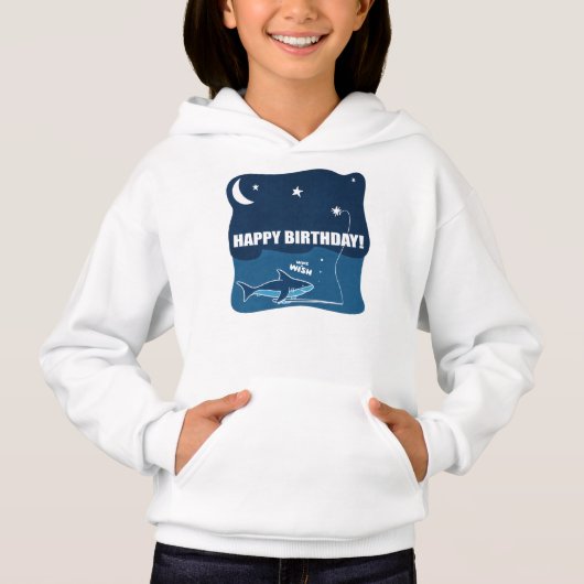 Souhait d'anniversaire de requin (Devant)