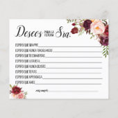 Souhaite que le bientôt soit la carte de Mme marsa (Dos)