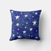 Souhaitez une étoile coussin enfant bleu minuit (Verso)