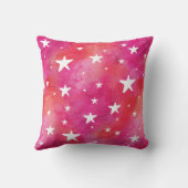 Souhaitez une étoile coussin enfant rose minuit (Verso)