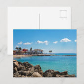 Souhaitez-Vous Être Ici Carte Postale (Devant / Derrière)