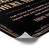 Souhaitez-vous être ici Déco 1920s Black Gold Mari (Coin)