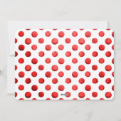 Souhaitez-vous la fête de Noël | Carte d'aquarelle (Dos)