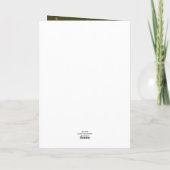 Souhaitez-vous un joyeux Noël en carte de voeux ve (Dos)