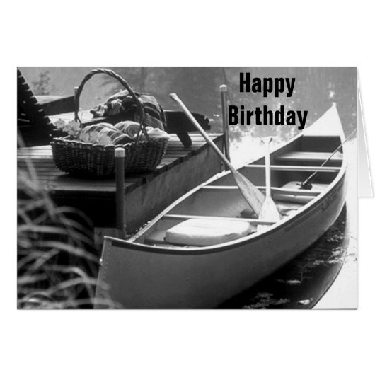 **SOUHAITS D'ANNIVERSAIRE** STYLE LAC (Devant horizontal)