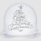 Souhaits de Noël Gnome d'hiver (Arrière)