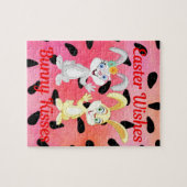 SOUHAITS DE PÂQUES, BUNNY KISSES JIGSAW PUZZLE (Horizontal)