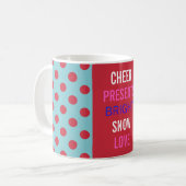 Souhaits D'Hiver Célébrer La Mug Fête Des Fêtes (Devant gauche)