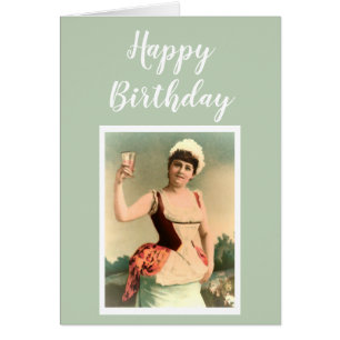 Souhaits drôles d'amateurs de vin d'anniversaire