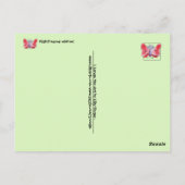 Souhaits Flighthearted Je T'Apprends Carte Postale (Dos)