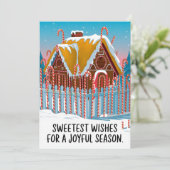 Souhaits sucrés - Carte de Noël (Debout devant)