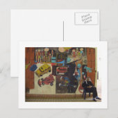 Souk Mubarakiya, Koeweit Briefkaart (Voorkant / Achterkant)