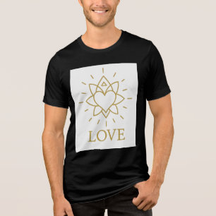 Soul Bond – Mystiek symbool van liefde en verbindi Tri-Blend Shirt