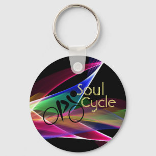 Soul Cycle Retro Neon Promotie Sleutelhanger