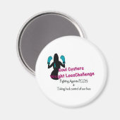 Soul Cysters gewichtsverlies uitdaging Magneet (Voorkant / Achterkant)