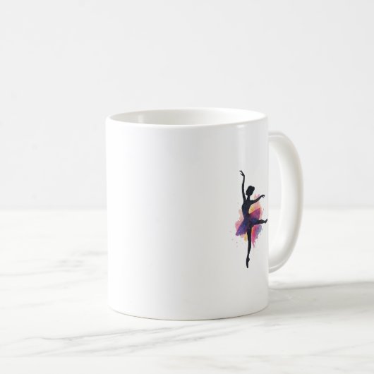 Soul Dance – Dreamy Ballet Classic Mug, 11 oz Koffiemok (Voorkant rechts)