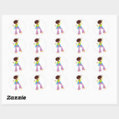 Soul Dancer Ronde Sticker (Vel)