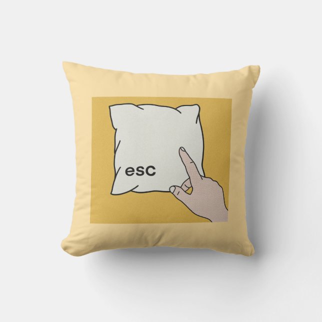 soul-escape-toets kussen (Voorkant)