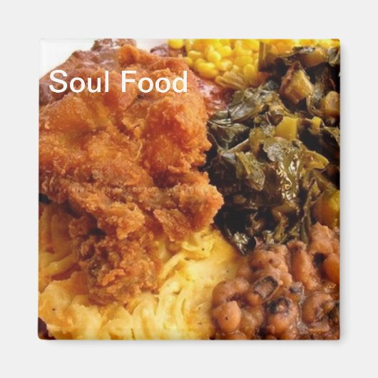 Soul Food Magnet Magneet (Voorkant)
