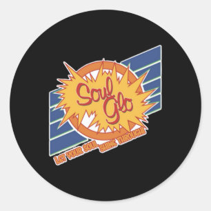 Soul Glo uit de film uit 1988 Ronde Sticker