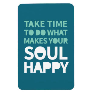 Soul Happy Inspirerend offertes positief maandag Magneet