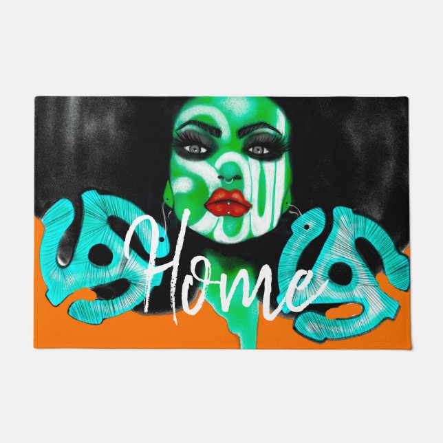 SOUL HOME DEURMAT (Voorkant)