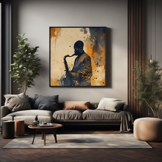 Soul in Improvisation Canvas Afdruk