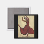 Soul in Motion Magnet Magneet (Voorkant / Achterkant)