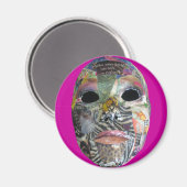 Soul komt in al kleurenmasker magneet (Voorkant / Achterkant)