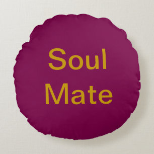 Soul Mate Rond Kussen