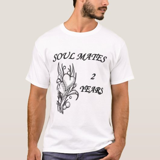 SOUL MATES 2 jaar T-shirt (Voorkant)