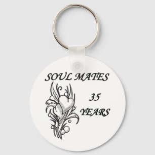 SOUL MATES 35 JAAR SLEUTELHANGER